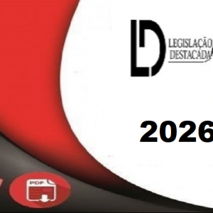 Disciplinas isoladas completas (Legislação Destacada 2026)
